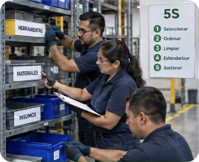 Implementación de la metodología 5S