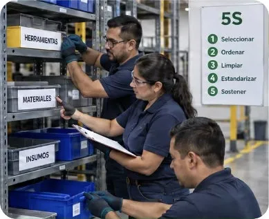 Implementación de la metodología 5S